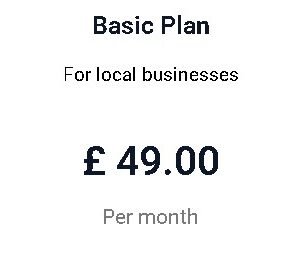 Basic Plan monthly For Maintenance website