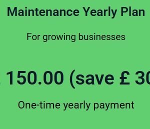 Maintenance Yearly Plan
